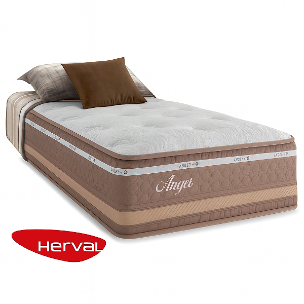 Colchão Herval Angres - Molas Maxspring - Solteiro 88X188X28