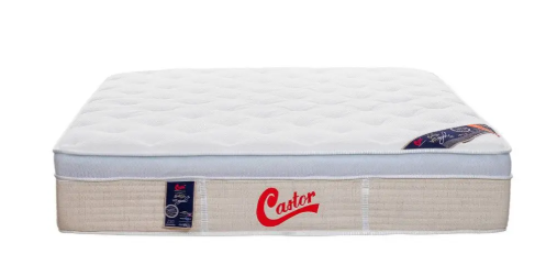 COLCHÃO CASTOR - GOLD STAR VITAGEL - MOLAS ENSACADAS - QUEEN 158X198X32