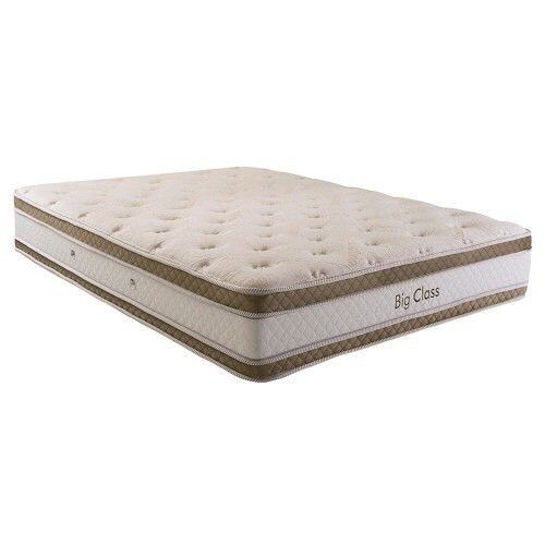 Colchão  Herval - Molas Confortclass- Big Class -  eco bamboo - casal 138X188X32