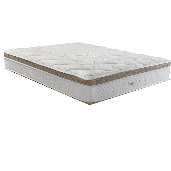 Colchão Herval Toronto- Molas ensacadas - King Size 193X203X028