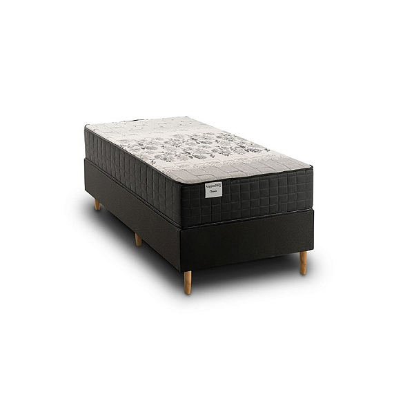 Conjunto: box + colchão Classic - molas ensacadas - solteiro 88x188X64