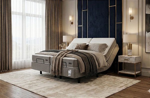 Base No Stress + Colchão Duetto No Stress