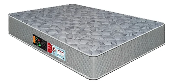 Conjunto: Cama box + Colchão Castor - Sleep Max - D33 Queen 158X198X63