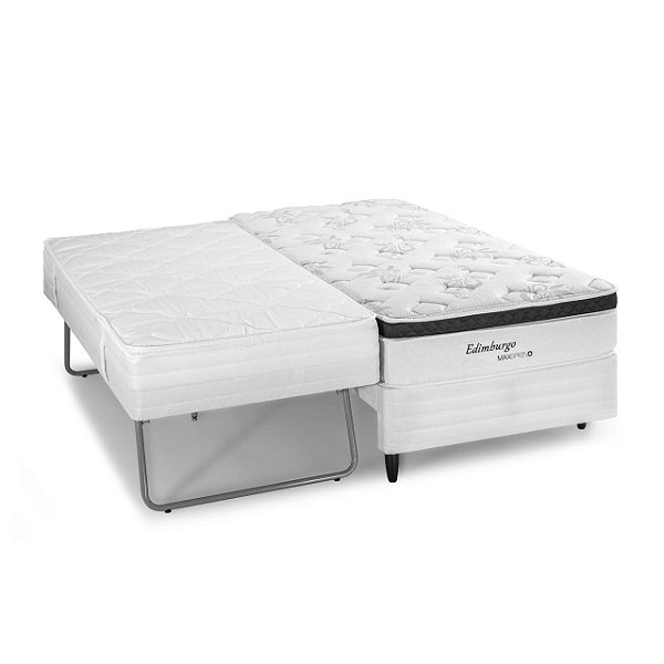 Cama Hotel Herval  Solteiro 88X188X59 Molas Maxspring