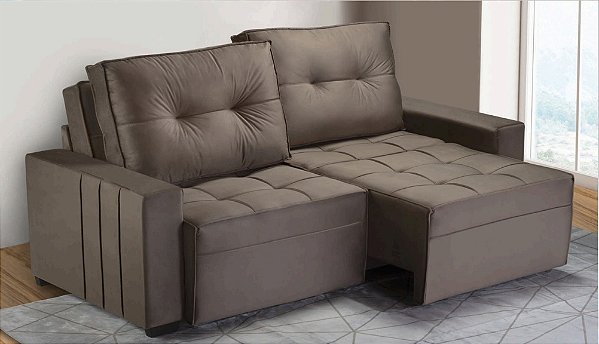 Sofá Cama Defender Retrátil