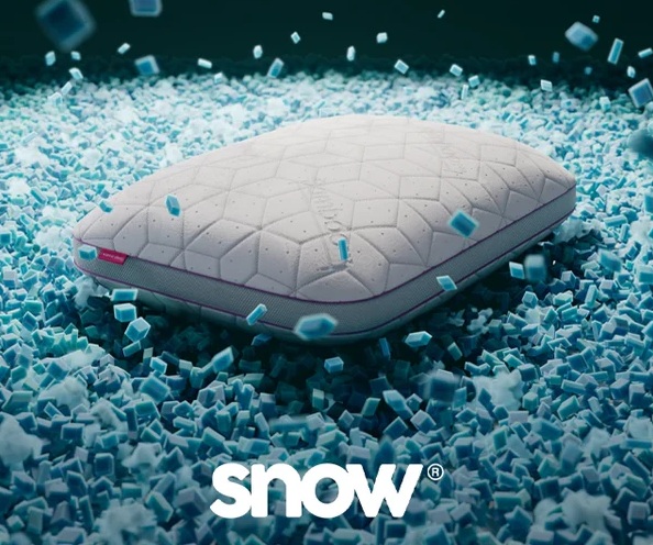 Travesseiro IWS Snow | Altura Ajustável, Memory Foam e Regulação Térmica