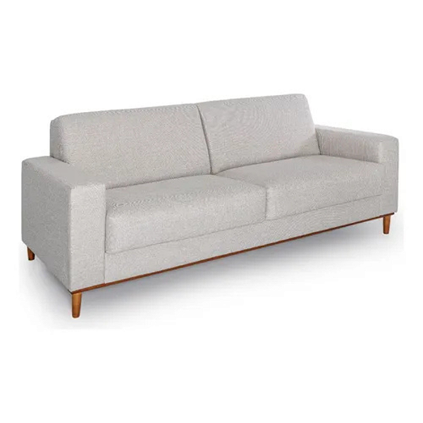Sofá Herval Clean 4260 Linho 3 Lugares Liso