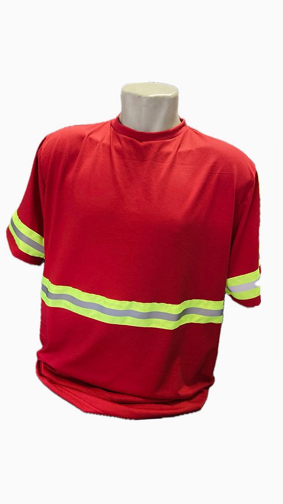Camiseta Faixa Refletiva