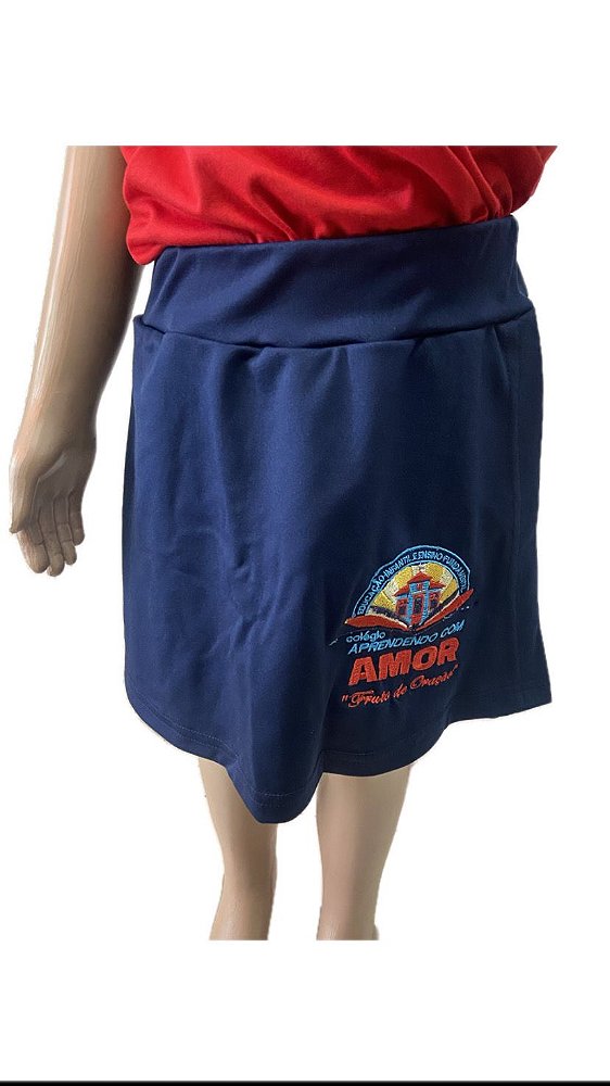Short saia Aprendendo com Amor