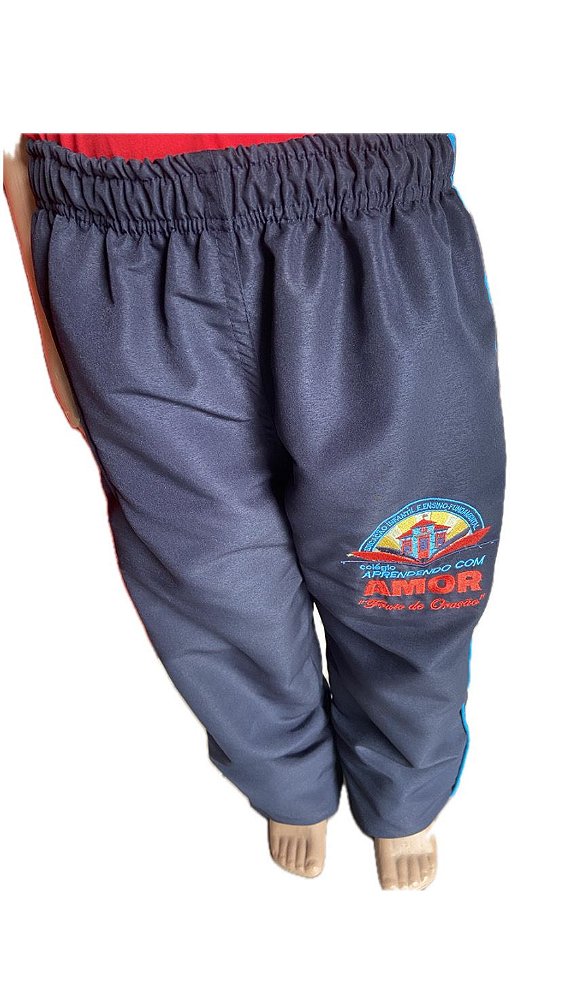 Calça tactel C/FORRO Aprendendo com Amor