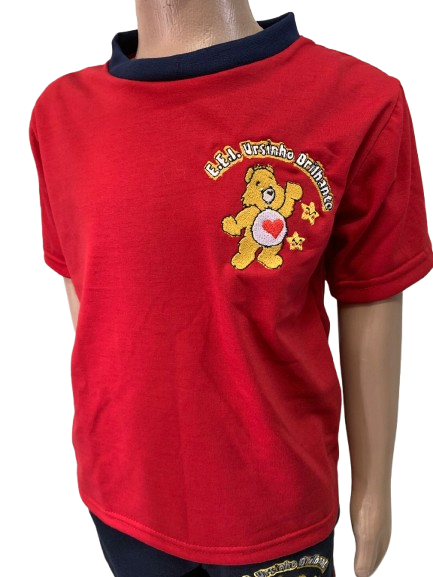 Camiseta Ursinho Brilhante
