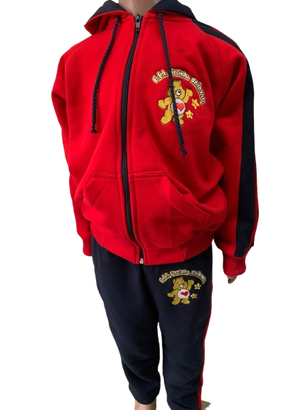 Agasalho moletom Ursinho Brilhante