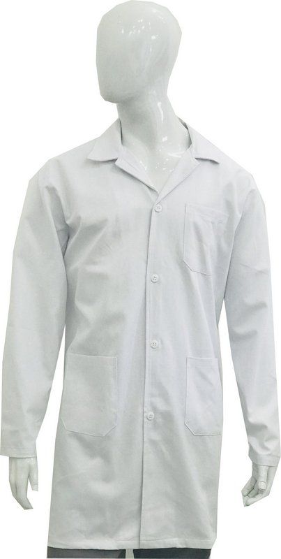 Jaleco Masculino Manga Longa Oxford