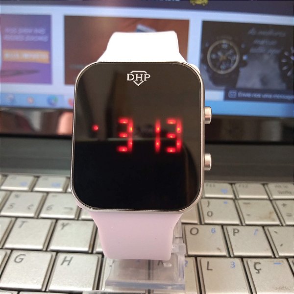 Relógio Feminino Digital Led a prova d'agua - LLA IMPORTS RELÓGIOS