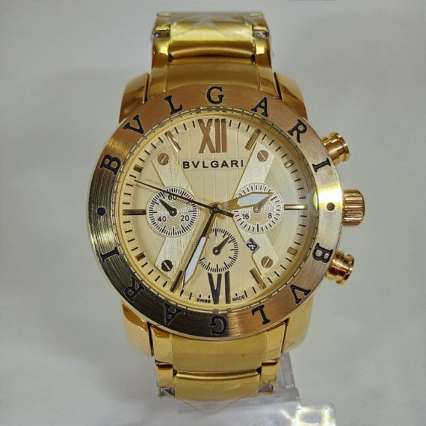 relogio masculino bvlgari original