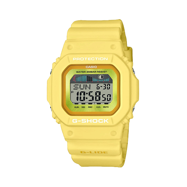 Relogio Casio Unissex G-Shock Amarelo GLX-5600RT-9DR
