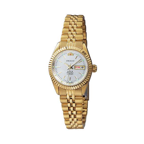 Relógio Orient Feminino Automatico Dourado 559EB1NHB1KX