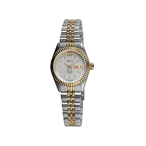 Relógio Orient Feminino Automático Três Estrelas Bicolor 559EB3NHB1SK