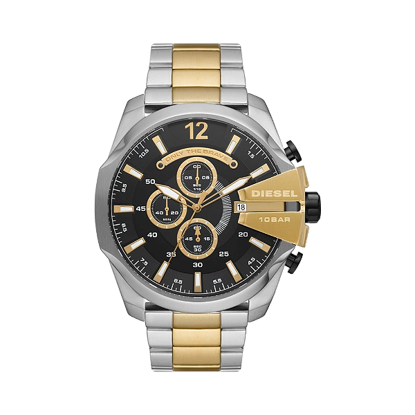 Relógio Diesel Masculino Analógico Bicolor DZ4581P2SK
