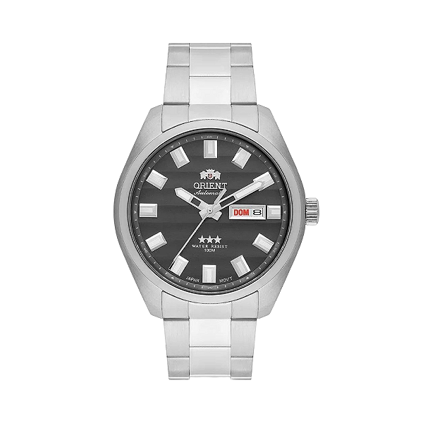Relógio Orient Masculino Automático Três Estrelas 469SS076FG1SX