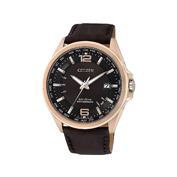 Relógio Citizen Masculino Eco-Drive Radio Controlled TZ20386R