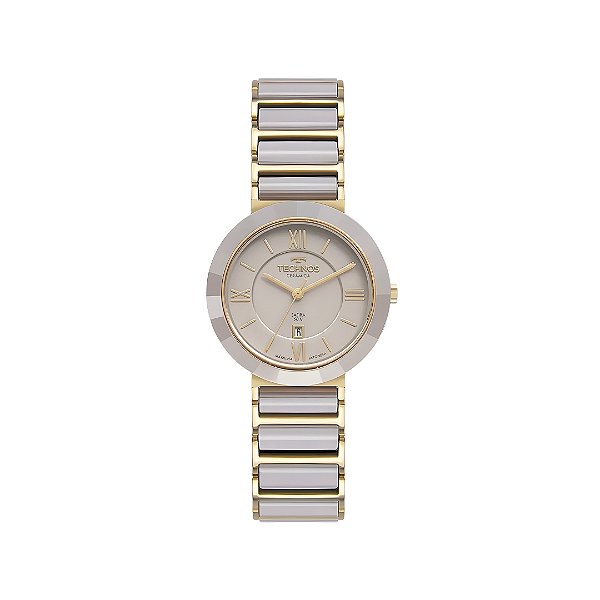 Relógio Technos Feminino Cerâmica Safira 2015CE/1C