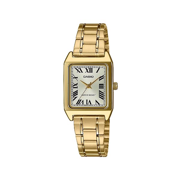 Relógio Casio Feminino Analógico Dourado LTP-V007G-9BUDF-SC