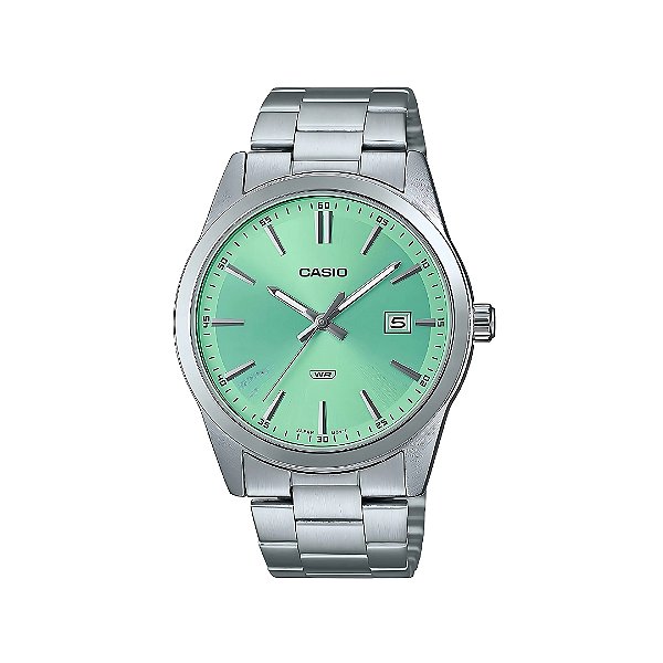 Relógio Casio Masculino Fundo Verde MTP-VD03D-3A2UDF-SC