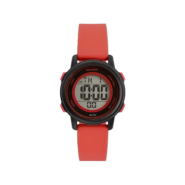 Relógio Mormaii Masculino Vermelho Digital MO07020A/8R