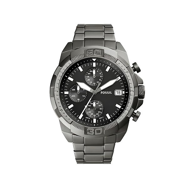 Relógio Fossil Masculino Bronson Grafite FS5852/1FN