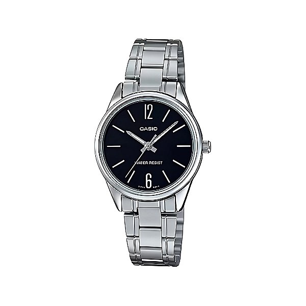 Relógio Casio Feminino Analógico Prateado LTP-V005D-1BUDF-SC