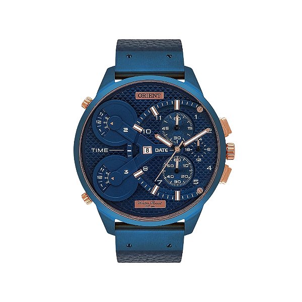 Relógio Orient Masculino 3 Times Cronógrafo MASCT001D2DX