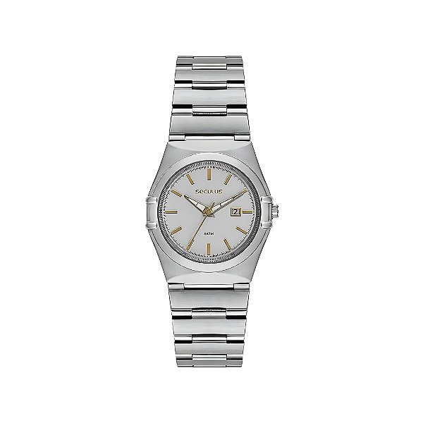 Relogio Seculus Feminino Analogico Bicolor 44276LPSVBA2
