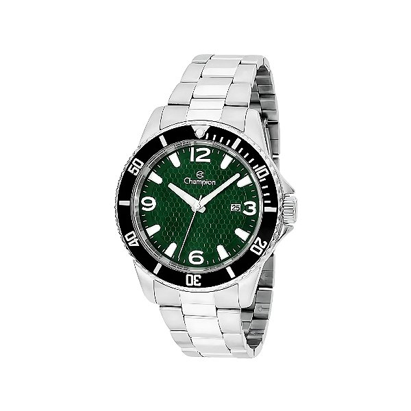 Relógio Champion Masculino Analógico Fundo Verde CA31515G