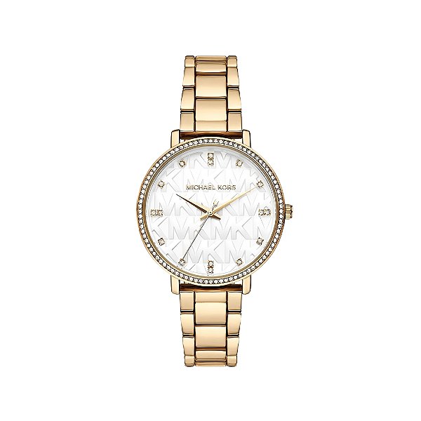 Relogio Michael Kors Feminino Analogico Dourado MK4666/1DN