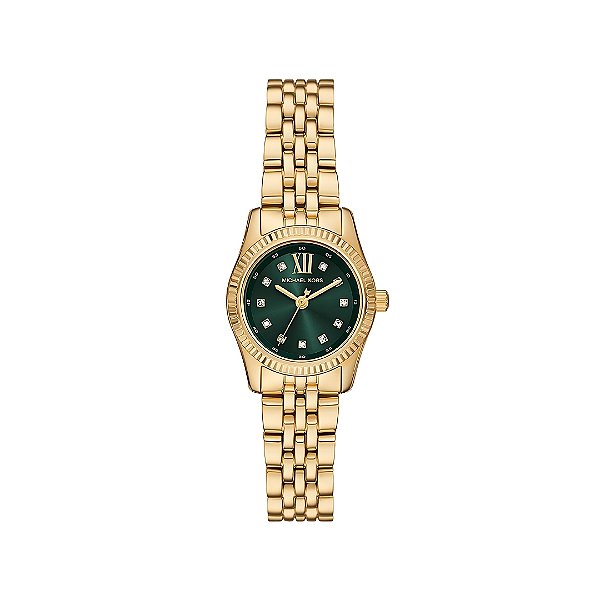 Relogio Michael Kors Feminino Analógico Dourado MK4842/1DN