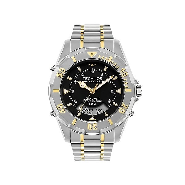 Relogio Technos Masculino Skydiver Analogico WT2050AG/1P