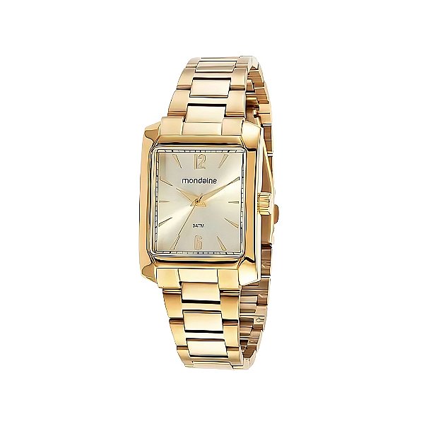 Relógio Mondaine Feminino Pulseira de Aço 32417LPMVDE1