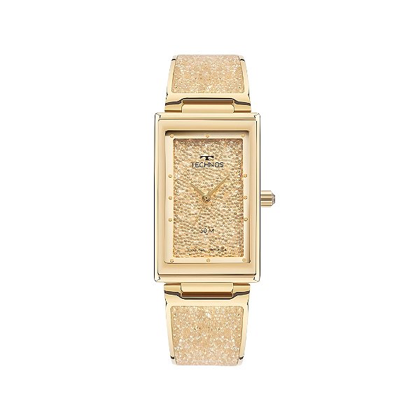 Relógio Technos Feminino Crystal Dourado 2039EC/1X