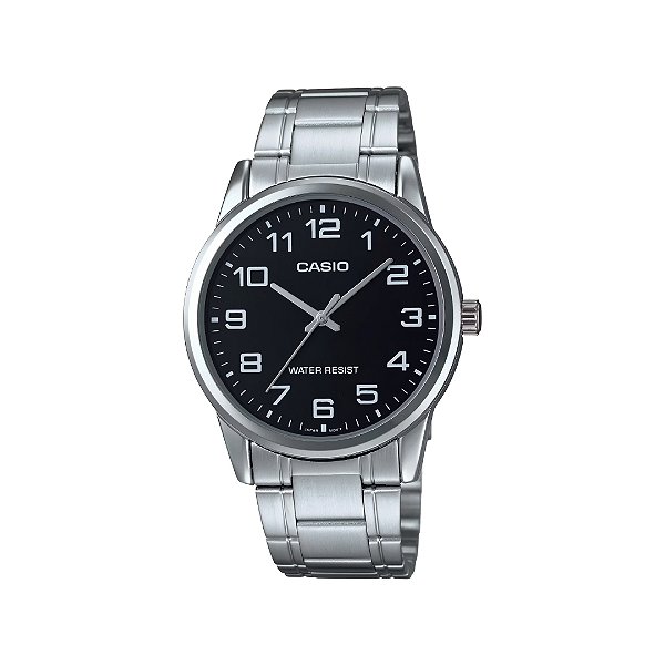 Relógio Casio Masculino Analógico Prate. MTP-V001D-1BUDF-SC