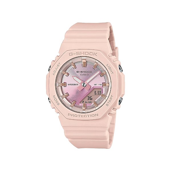 Relógio G-Shock Feminino Carbon Protection Rosa GMA-P2100SG
