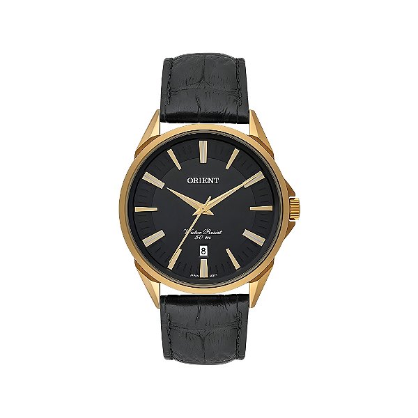 Relógio Orient Masculino Analógico em Couro MGSC1010P1PX