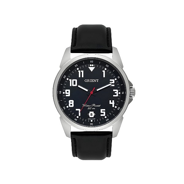 Relógio Orient Masculino Analógico Couro MBSC1031P2PX
