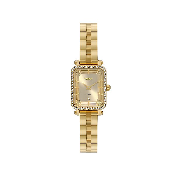 Relógio Orient Feminino Analógico Mini Dourado LGSS0066C1KX
