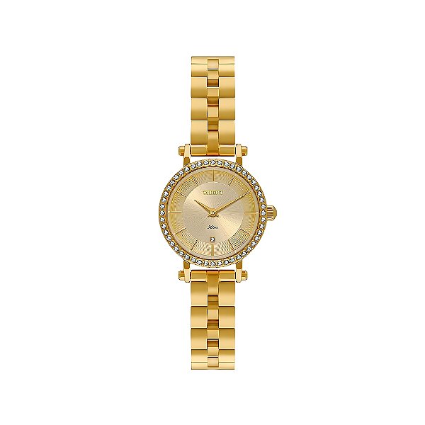 Relógio Orient Feminino Mini Dourado Elegante FGSS0238C1KX