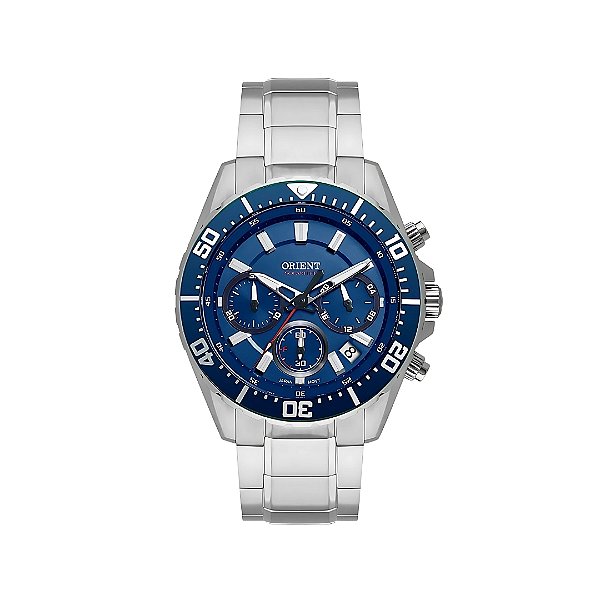Relogio Orient Masculino Cronógrafo Elite Sea MBSSC288D1SX
