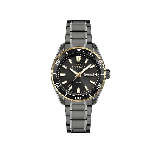 Relógio Technos Masculino Automático Bicolor 8205PC1P