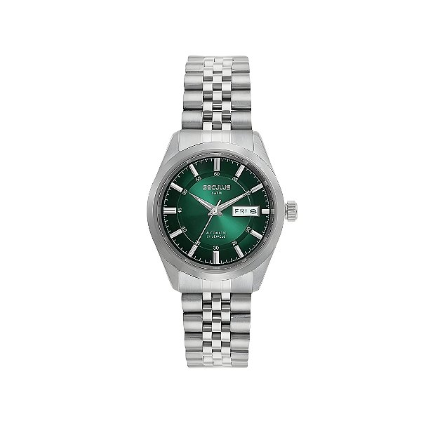 Relógio Seculus Masculino Automático 21 Jewels 77361G0SVNA3