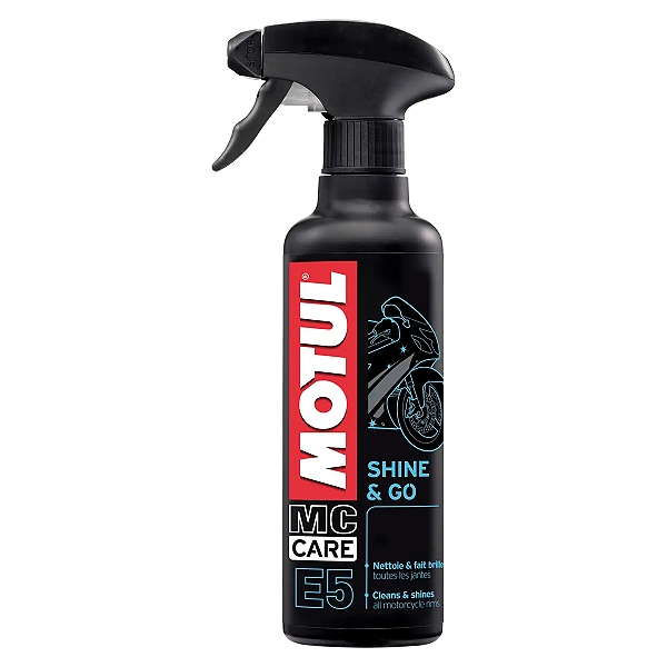 Spray Limpeza e Brilho Motul E5