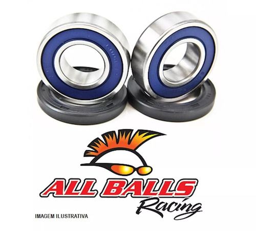 Kit Rolamento Roda Dianteira All Balls Kx 125 80-81